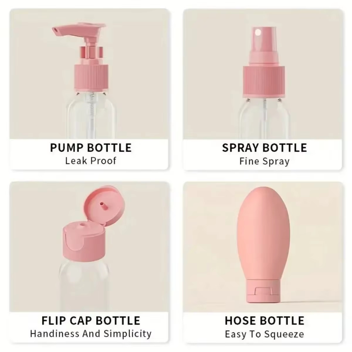 Travel Bottles Set With Storag - огляд і ціна Misting Bottle Fine