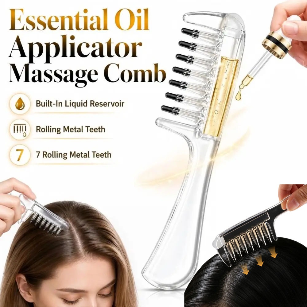 Scalp Applicator Massage Comb, - огляд і ціна Root Stimulator Liquid