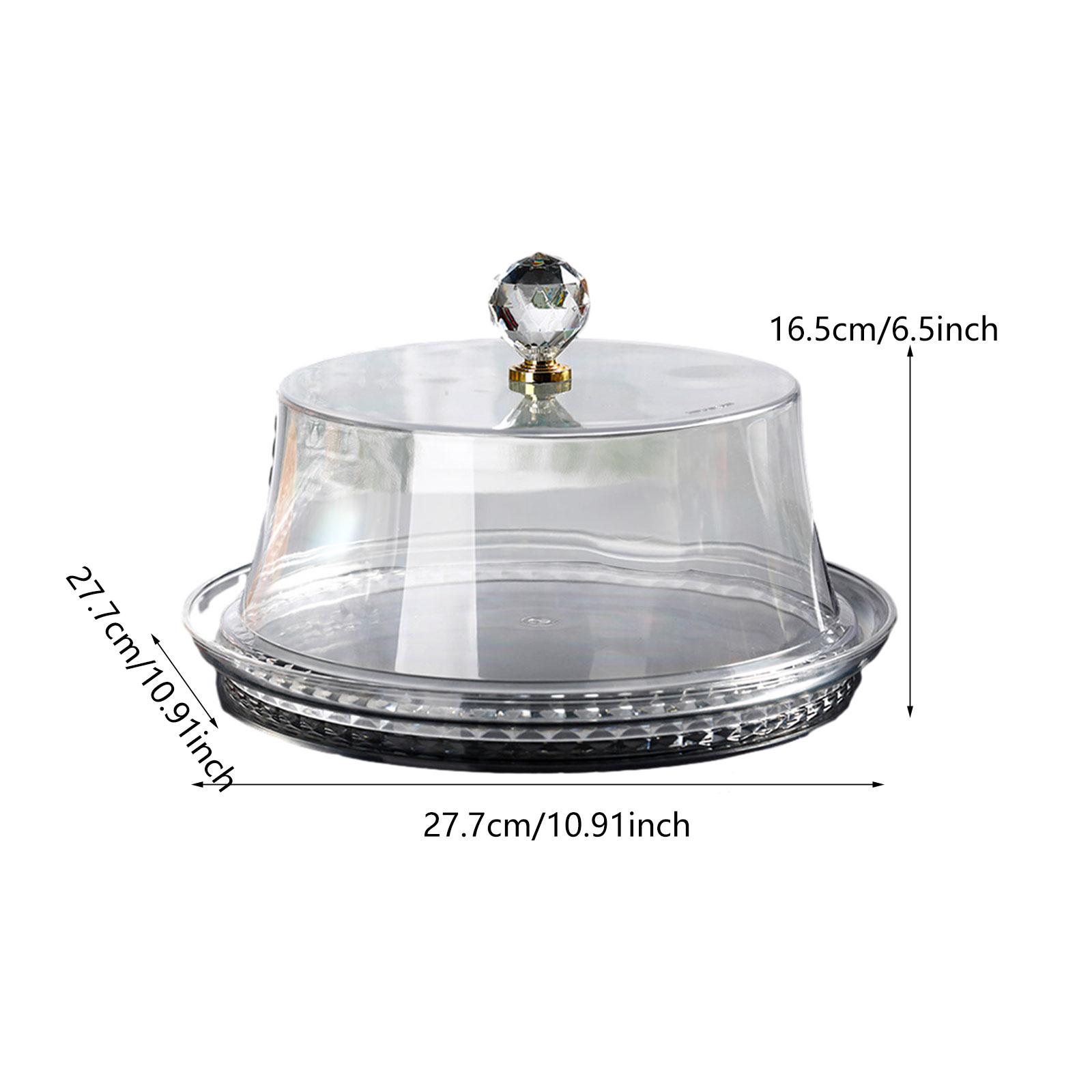 Cake Stand with Dome Clear Dec - огляд і ціна Plastic Dome Clear