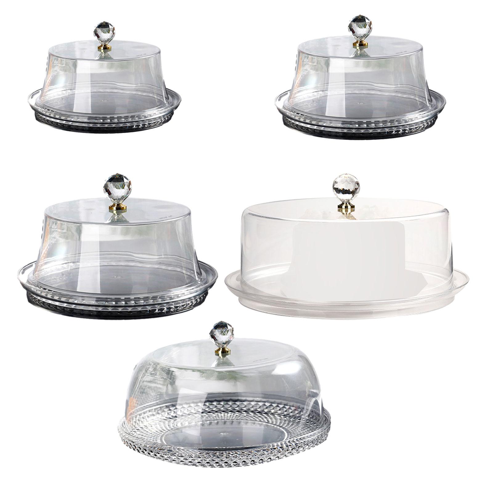 Cake Stand with Dome Clear Dec - огляд і ціна Plastic Dome Clear