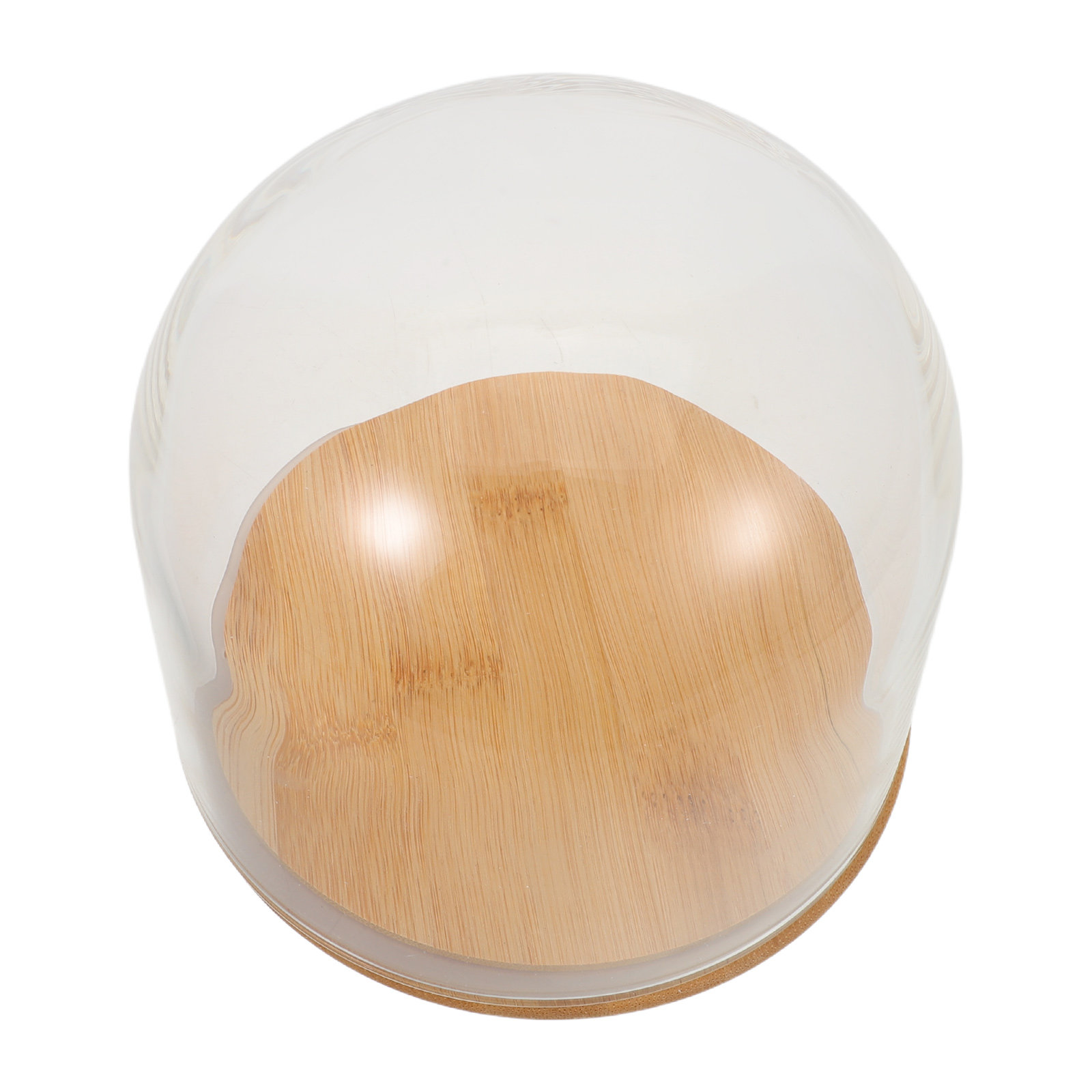 Clear Glass Dome Cloche with S - огляд і ціна Plastic Dome Clear