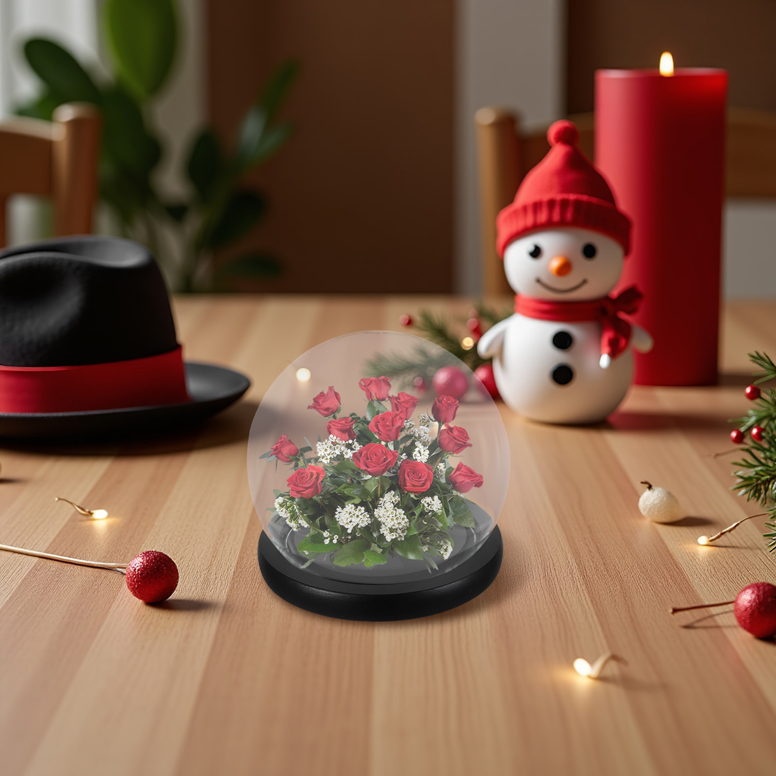Glass Bell Jar Display Dome wi - огляд і ціна Plastic Dome Clear