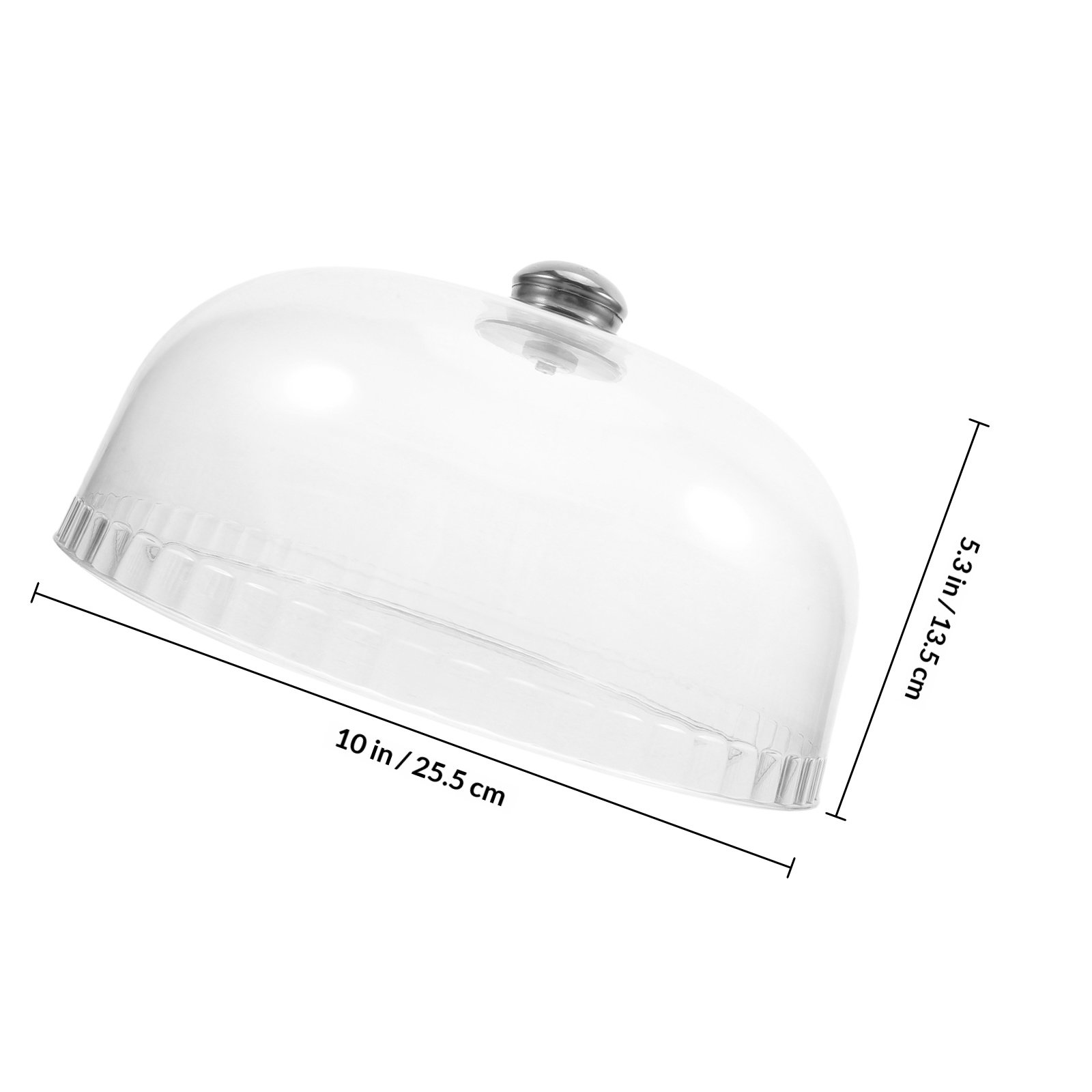 Acrylic Food Cover Dome Clear  - огляд і ціна Plastic Dome Clear