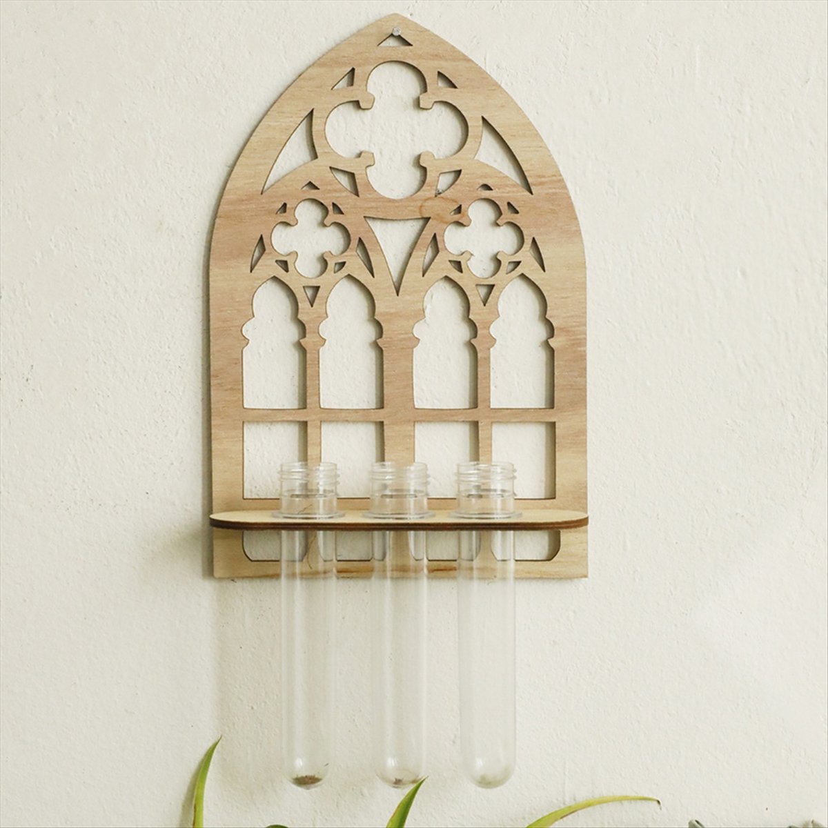 [N84R] Wooden Plant Propagatio - огляд і ціна Propagation Station Vase