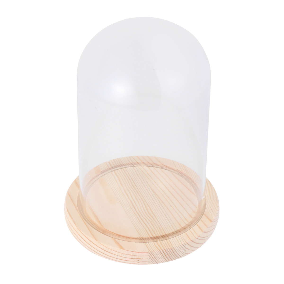 9x15cm Elegant Glass Dome for  - огляд і ціна Plastic Dome Clear