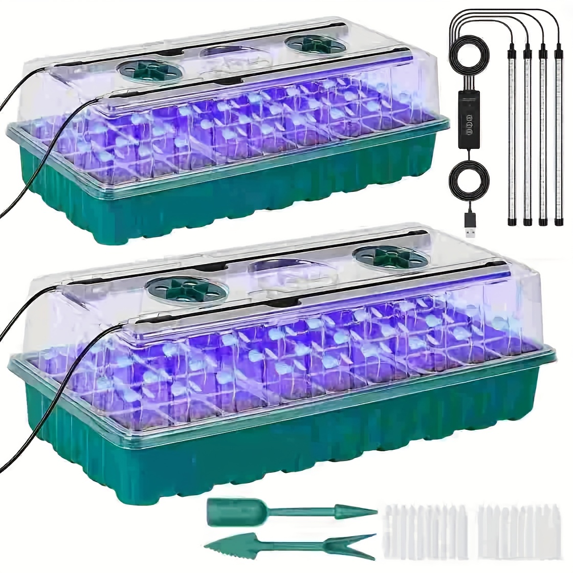 72-Cell Seed Starter Tray with - огляд і ціна Humidity Dome Kit