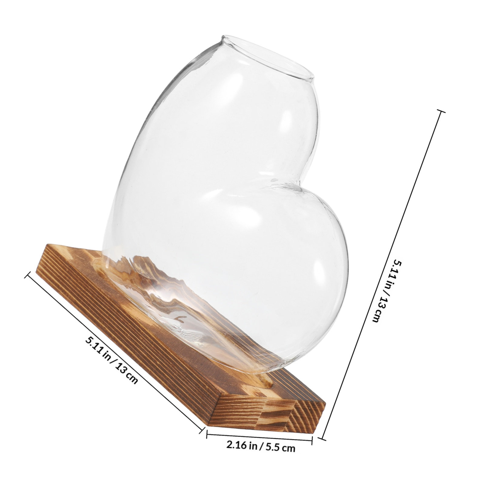 Hydroponic Glass Vase Transpar - огляд і ціна Propagation Station Vase