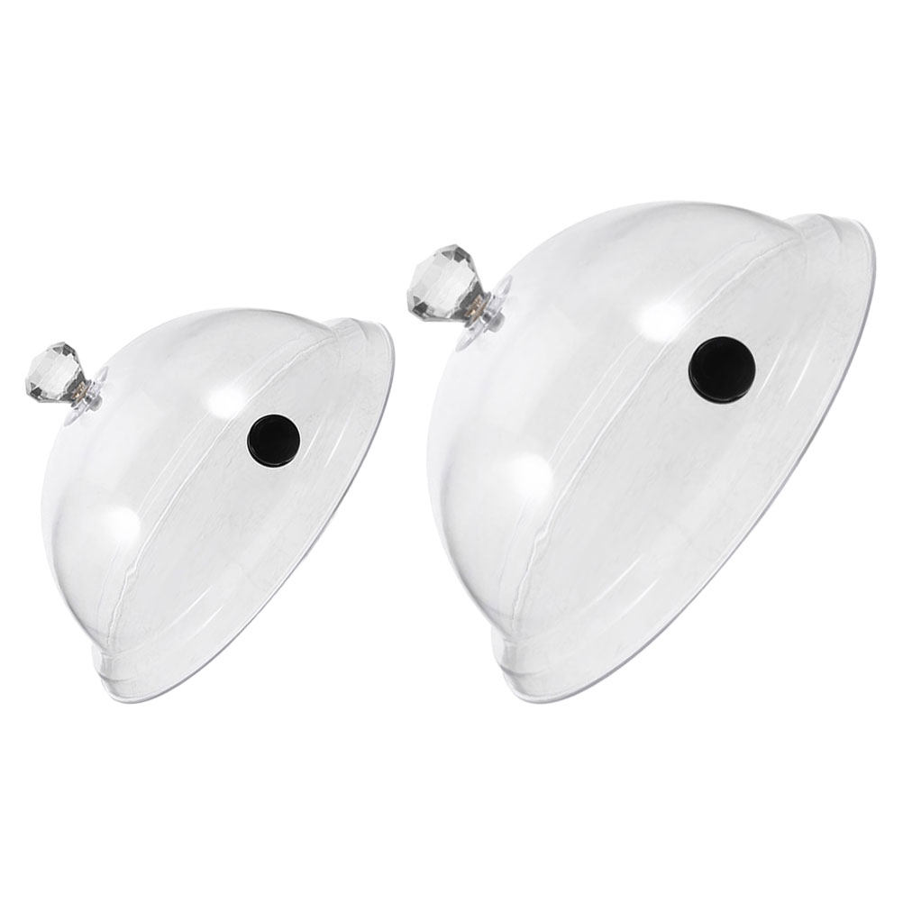2Pcs Smoking Dome Acrylic Tran - огляд і ціна Plastic Dome Clear
