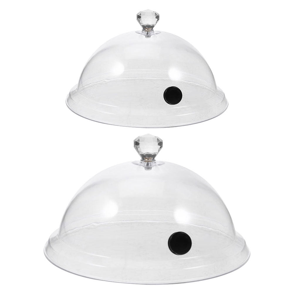 2Pcs Smoking Dome Acrylic Tran - огляд і ціна Plastic Dome Clear